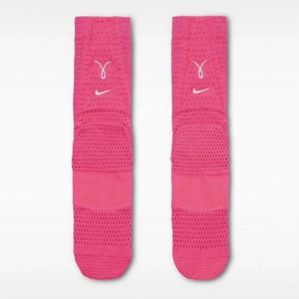 Nike Unicorn Kay Yow Pink Dri-Fit ADV Socks Mens Size 2XL/15-18 IB9160-645 New